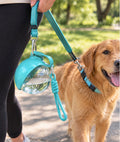 Pawflow 2-in-1 Dog Water Bottle Transparent