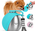 Pawflow 2-in-1 Dog Water Bottle Stainless Steel