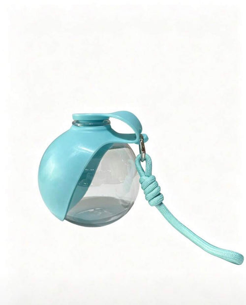 Pawflow 2-in-1 Dog Water Bottle Transparent